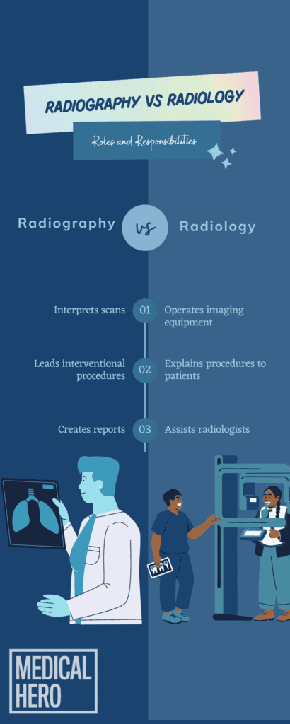 Radiography vs Radiology